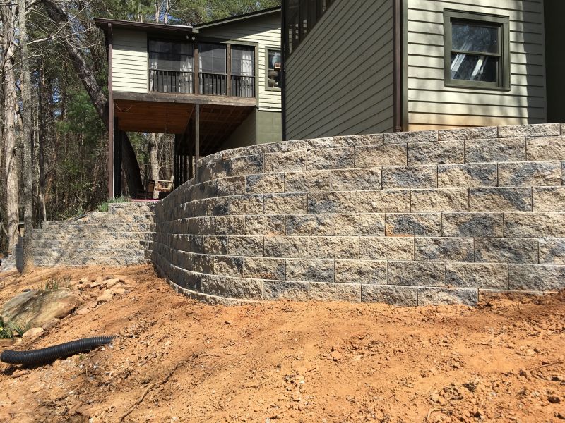 Concrete Retaining Wall
