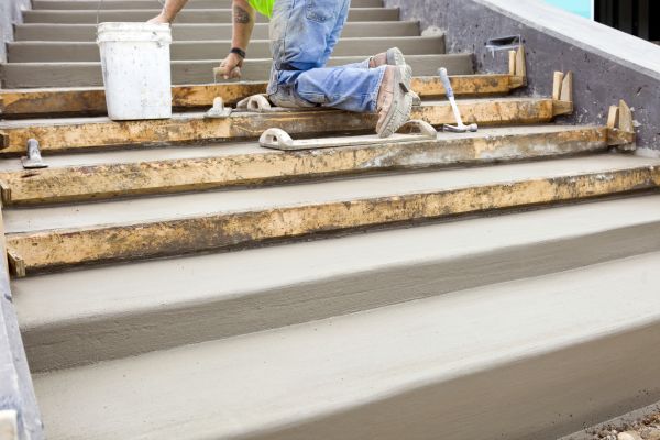 Concrete Steps Pouring in Bremerton