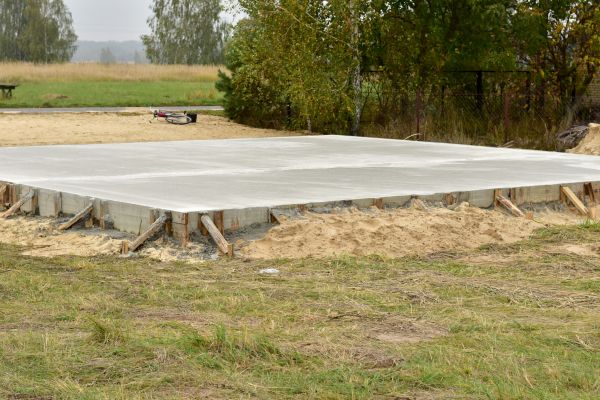 Concrete Base Installation in Bremerton