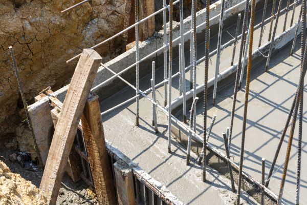 Concrete Footing Pouring in Bremerton