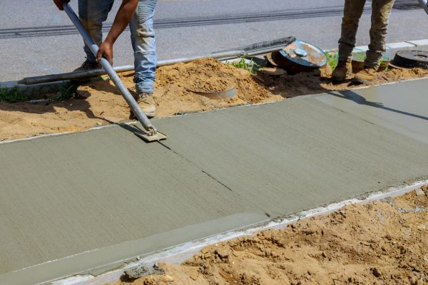 Cement Pathway Installation in Bremerton