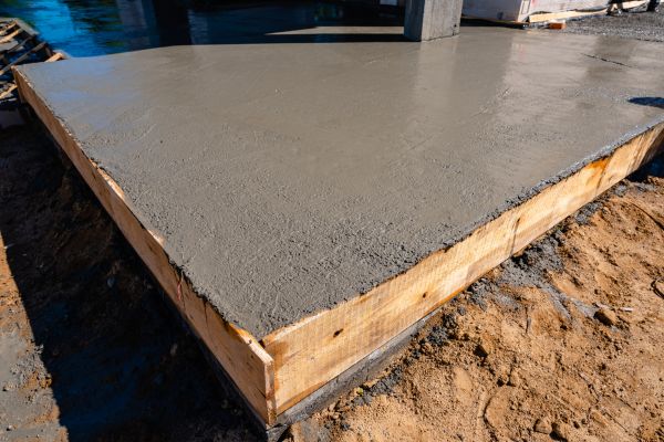Outdoor Slab Installation in Bremerton