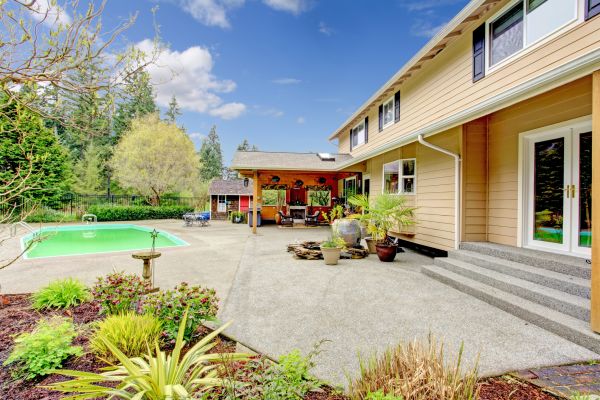 Pool Area Concreting in Bremerton