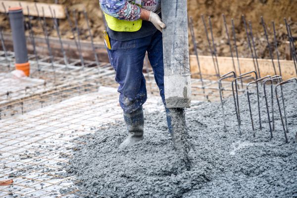 Cabin Foundation Pouring in Bremerton